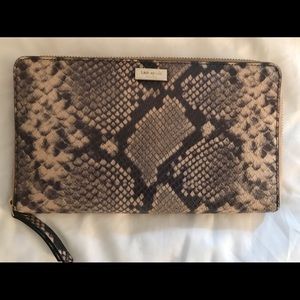 Kate spade snake skin wallet